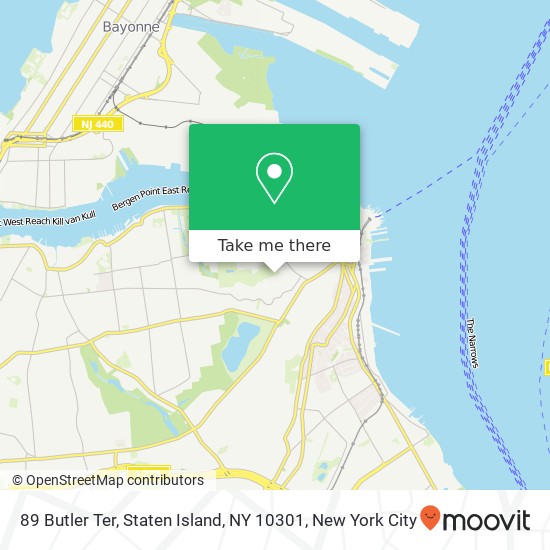 89 Butler Ter, Staten Island, NY 10301 map