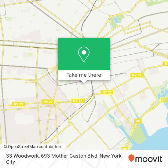 33 Woodwork, 693 Mother Gaston Blvd map