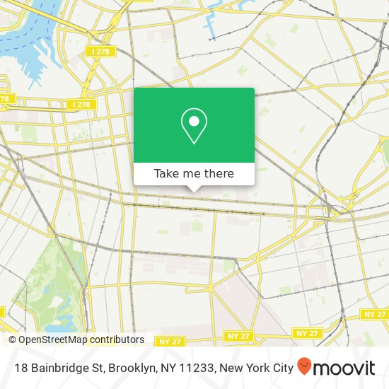 18 Bainbridge St, Brooklyn, NY 11233 map