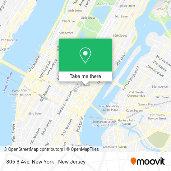 805 3 Ave map