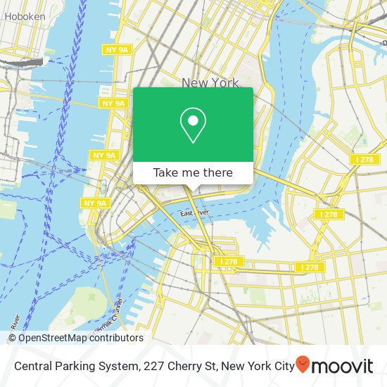 Central Parking System, 227 Cherry St map