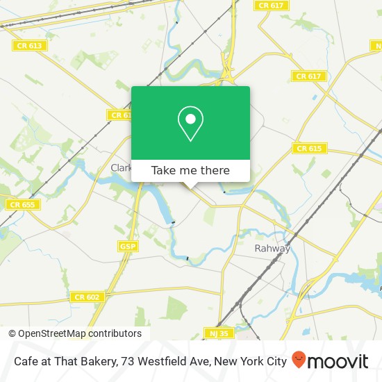 Cafe at That Bakery, 73 Westfield Ave map