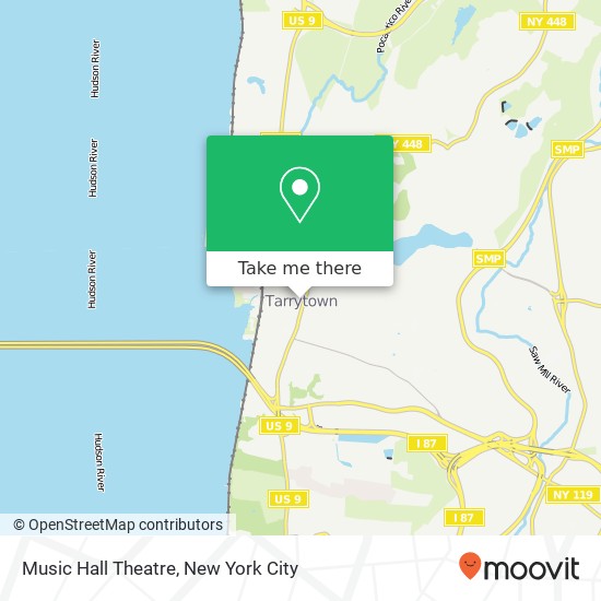 Music Hall Theatre map