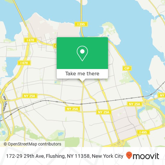 Mapa de 172-29 29th Ave, Flushing, NY 11358