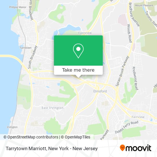 Mapa de Tarrytown Marriott