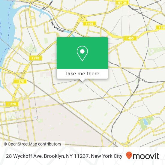 28 Wyckoff Ave, Brooklyn, NY 11237 map