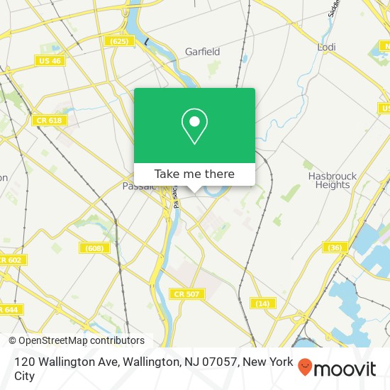 120 Wallington Ave, Wallington, NJ 07057 map