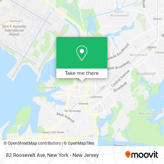 Mapa de 82 Roosevelt Ave