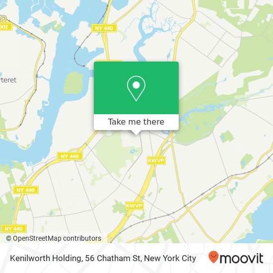 Kenilworth Holding, 56 Chatham St map