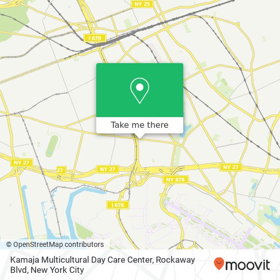 Kamaja Multicultural Day Care Center, Rockaway Blvd map