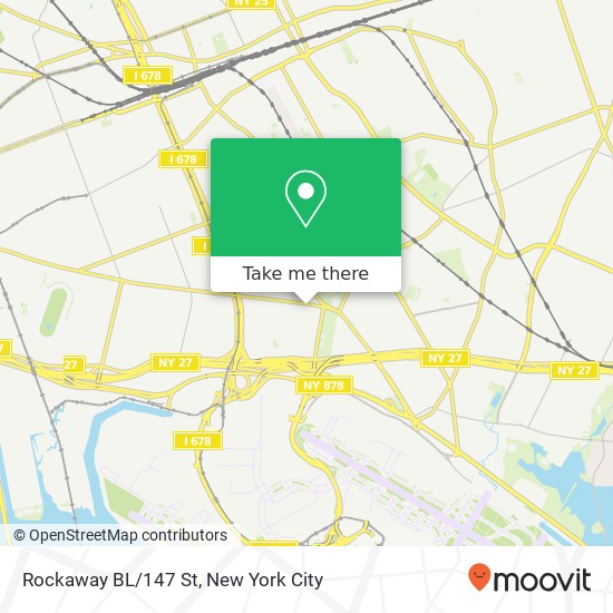 Mapa de Rockaway BL/147 St
