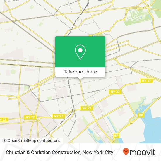 Christian & Christian Construction map