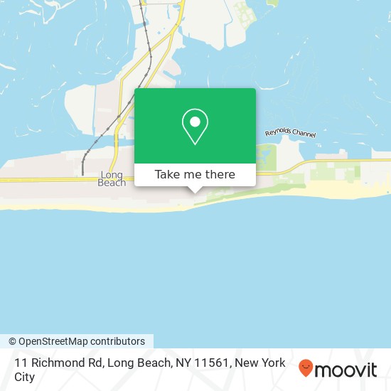 11 Richmond Rd, Long Beach, NY 11561 map