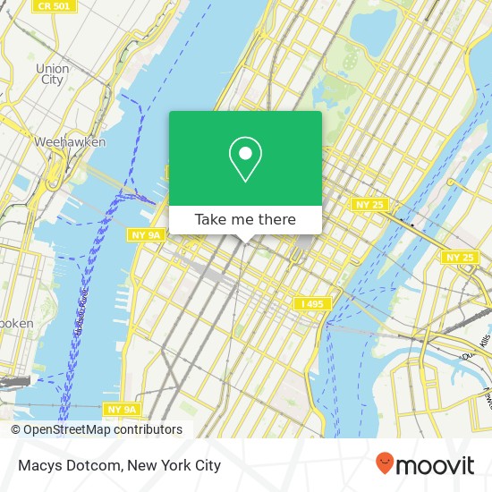 Mapa de Macys Dotcom