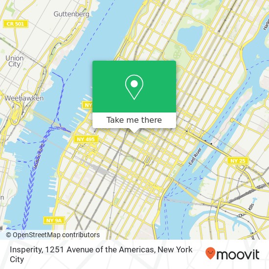 Insperity, 1251 Avenue of the Americas map