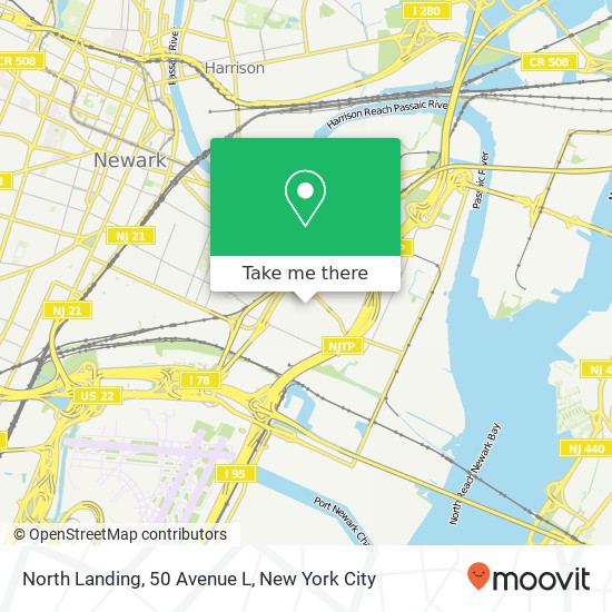 Mapa de North Landing, 50 Avenue L