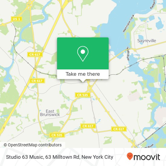 Studio 63 Music, 63 Milltown Rd map