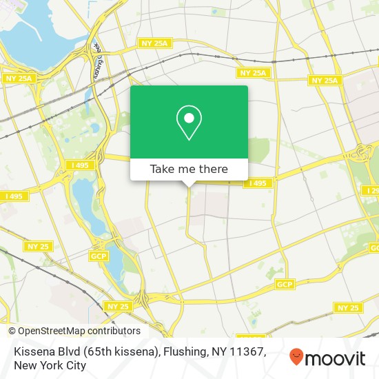 Kissena Blvd (65th kissena), Flushing, NY 11367 map