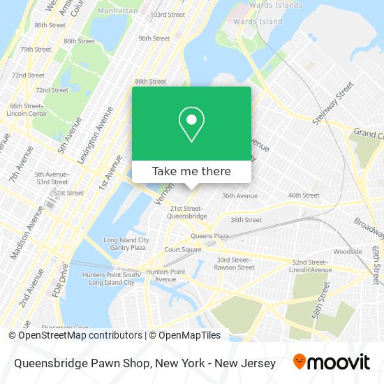 Queensbridge Pawn Shop map