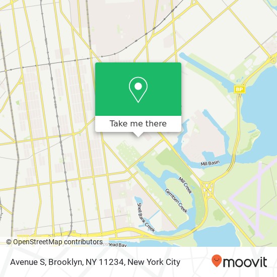 Avenue S, Brooklyn, NY 11234 map