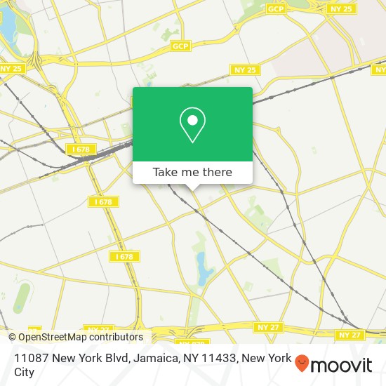 11087 New York Blvd, Jamaica, NY 11433 map