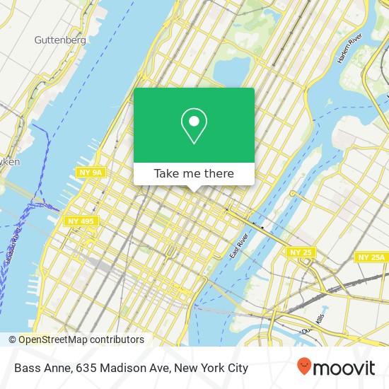 Bass Anne, 635 Madison Ave map