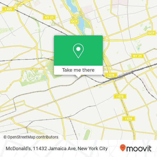 Mapa de McDonald's, 11432 Jamaica Ave