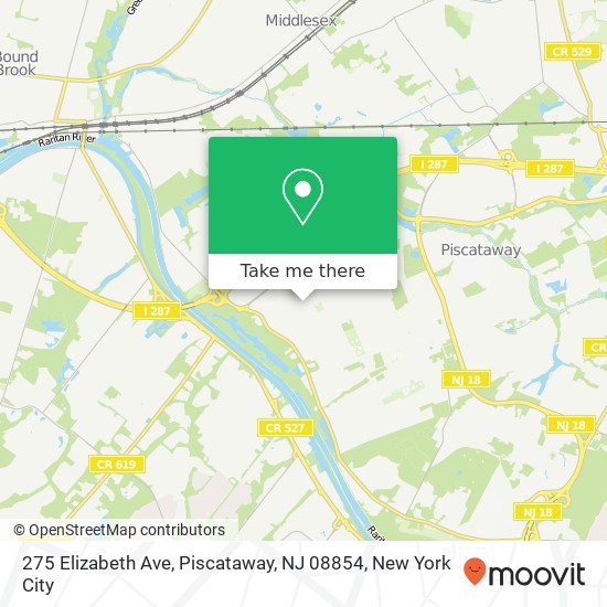 275 Elizabeth Ave, Piscataway, NJ 08854 map