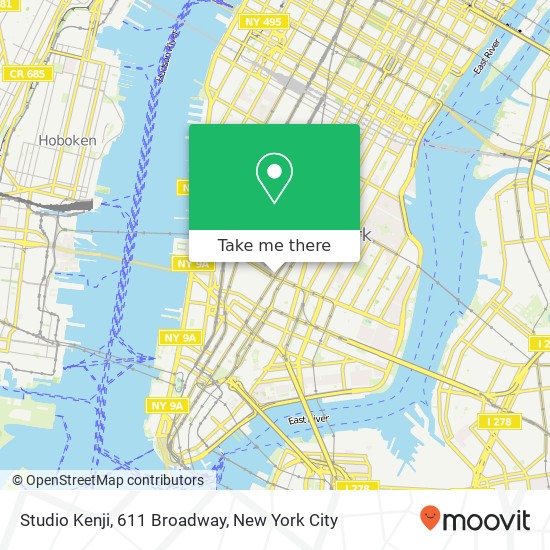 Studio Kenji, 611 Broadway map