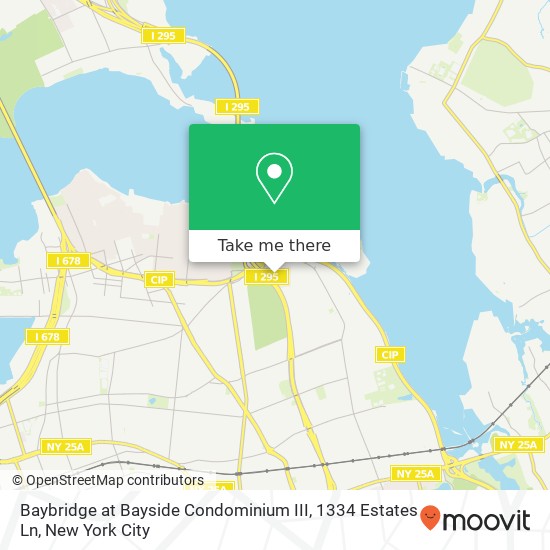 Baybridge at Bayside Condominium III, 1334 Estates Ln map