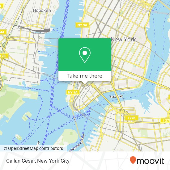 Mapa de Callan Cesar, 225 Broadway