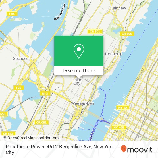 Rocafuerte Power, 4612 Bergenline Ave map