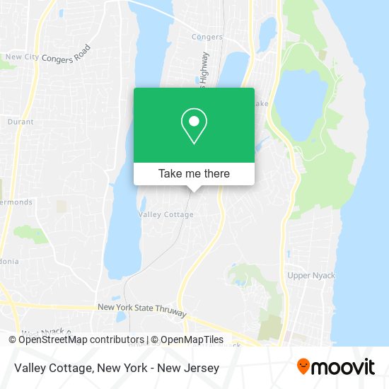 Mapa de Valley Cottage