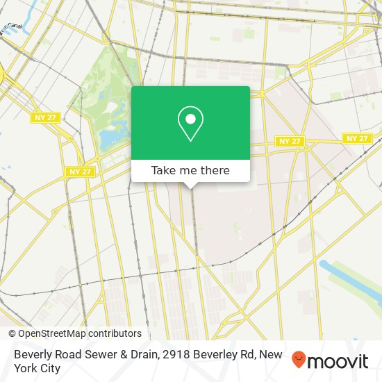 Mapa de Beverly Road Sewer & Drain, 2918 Beverley Rd