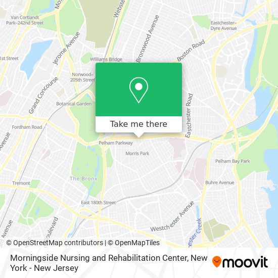 Mapa de Morningside Nursing and Rehabilitation Center