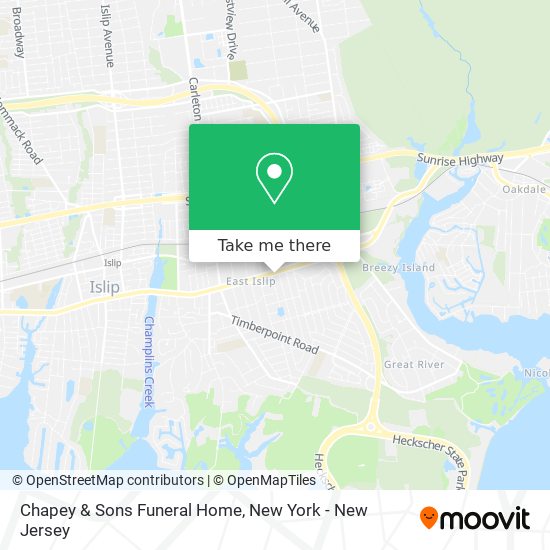 Chapey & Sons Funeral Home map
