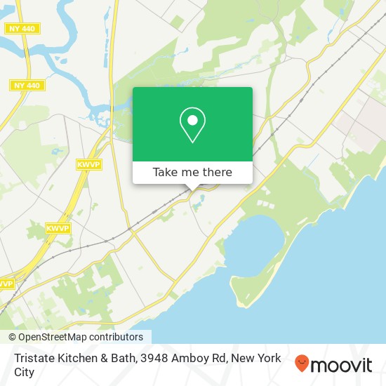 Tristate Kitchen & Bath, 3948 Amboy Rd map