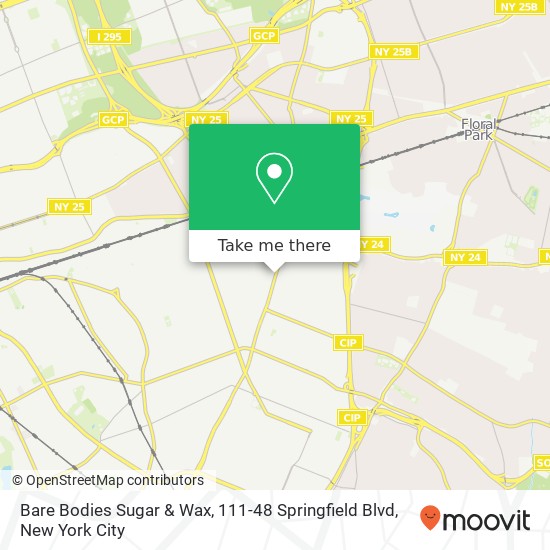 Bare Bodies Sugar & Wax, 111-48 Springfield Blvd map