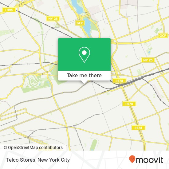 Mapa de Telco Stores