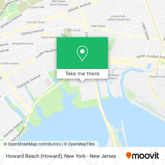 Mapa de Howard Beach