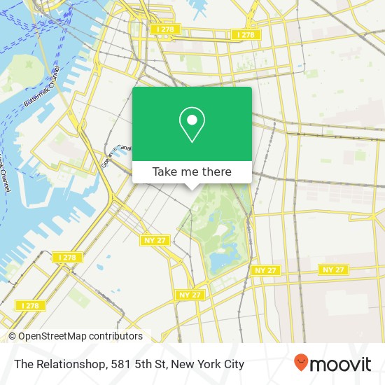 Mapa de The Relationshop, 581 5th St