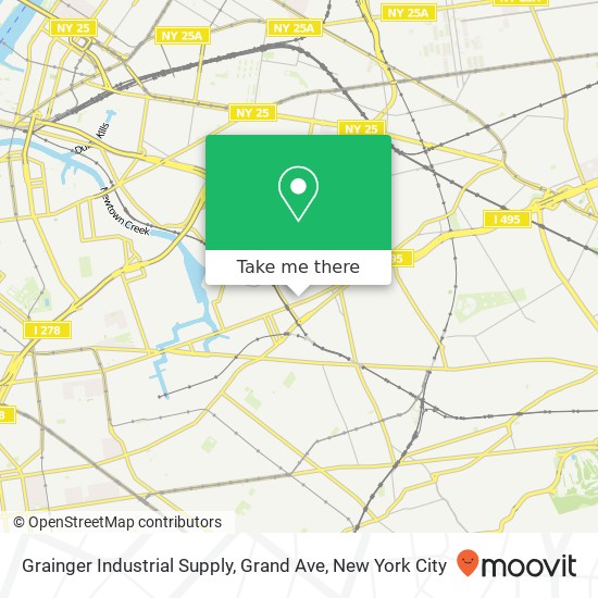 Grainger Industrial Supply, Grand Ave map