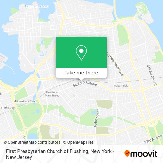 First Presbyterian Church of Flushing map