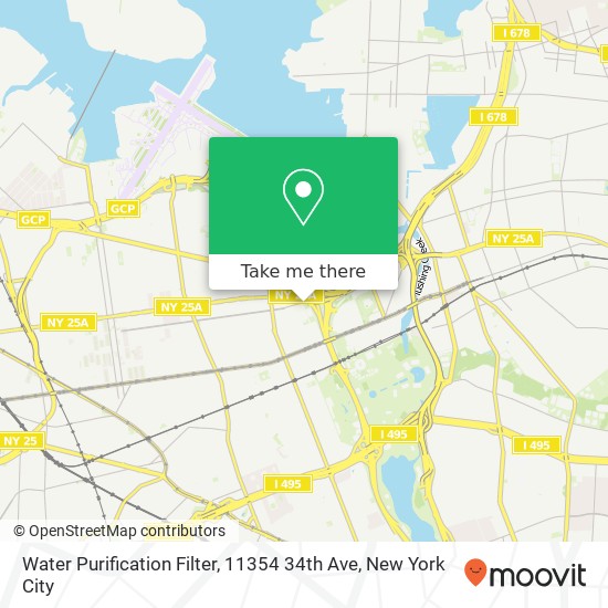 Water Purification Filter, 11354 34th Ave map