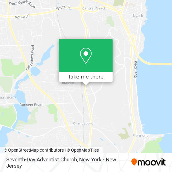 Seventh-Day Adventist Church map