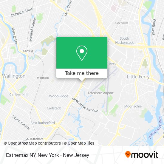 Esthemax NY map