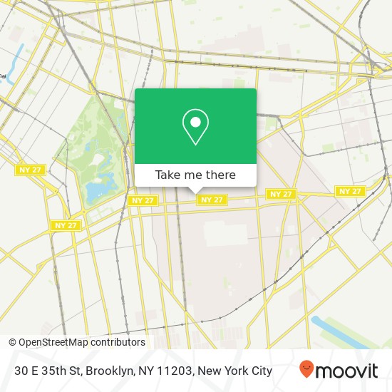 30 E 35th St, Brooklyn, NY 11203 map