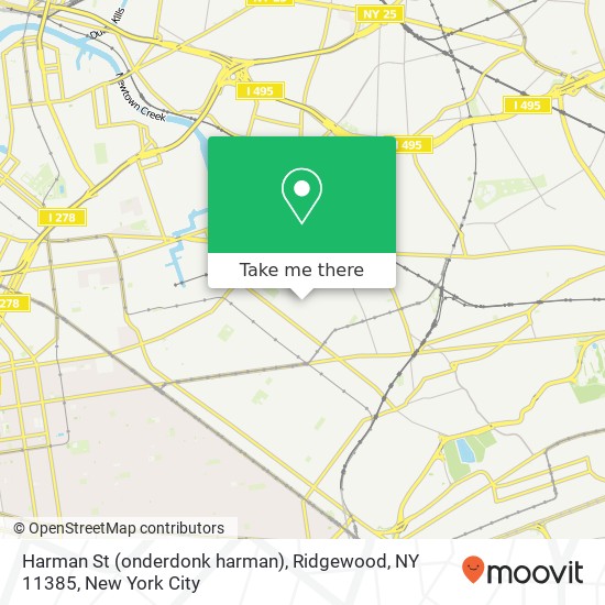 Harman St (onderdonk harman), Ridgewood, NY 11385 map