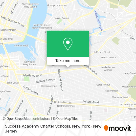 Success Academy Charter Schools map