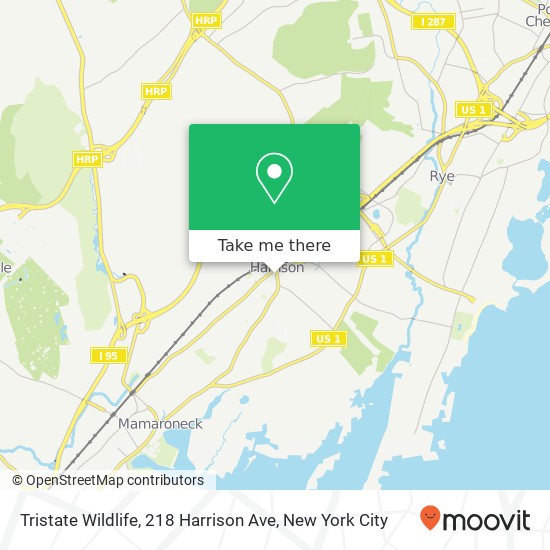 Mapa de Tristate Wildlife, 218 Harrison Ave